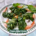 Cooksnap Mahadiah semasa beliau membuat Bayam kukus udang.