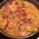 El cooksnap de faly0302 cuando hizo Fideos con cazón, almejas y gambas en amarillo.