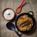 Arpita Shah's cooksnap of when they made વેજ બિરયાની (Veg Biryani Recipe In Gujarati).