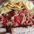 Cooksnap από tzoulitsa στη συνταγή Κοτόπουλο τηγανιά ή κοτόπουλο γύρος;