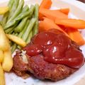 Cooksnap dari evelyn cahyadi untuk resep Japanese hamburg steak (hanbagu)
