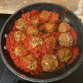El cooksnap de Alejandro Grech sanchez cuando hizo Albóndigas de berenjena y queso al horno.