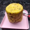 El cooksnap de Natalia Rivas 🇦🇷 cuando hizo Mug cake de vainilla con chips de chocolate 🤘💙 (en microondas).