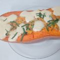 El cooksnap de Andrea Fernandez cuando hizo Calabaza rellena al horno.