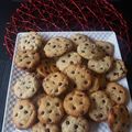 Edgar 's cooksnap of when they made Chocolate chip cookies.