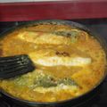 El cooksnap de JUANA ROMERO FERNANDEZ cuando hizo Merluza en salsa con guisantes y gambas.