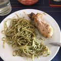 El cooksnap de Nati Aguayo cuando hizo Pollo asado a la mostaza.