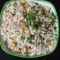 Reena Verbey's cooksnap of when they made Murmura namkeen.