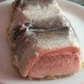 El cooksnap de Mauro Costa cuando hizo Terrina de merluza negra rellena al queso azul.
