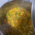 El cooksnap de Fernanda Rivera cuando hizo Charquicán fácil.
