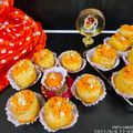 Hetal Chirag Buch's cooksnap of when they made મોતીચુર લાડુ મફીનસ (Motichoor Ladoo Muffins Recipe In Gujarati).