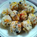 Cooksnap dari omoima untuk resep Jumeok Bak (Bola Bola Nasi Ala Korea) simple bergizi buat bekal