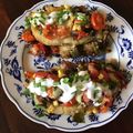 Hobby Horseman's cooksnap of when they made Twice Baked Loaded Potato Skins.