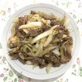 Cooksnap dari Candy untuk resep 19. Tumis sawi putih daging sapi