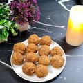 Rani's Recipes का कुकस्नैप जब उन्होंने अलसी गोंद के लड्डू (Alsi gond ke laddu recipe in Hindi) बनाया था।