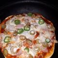 El cooksnap de Alizbeth De la O cuando hizo Pizza crujiente al sartén.