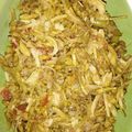 Cooksnap dari Dewie Susantie Sllu Syanx untuk resep Tumis Daun & Bunga Pepaya