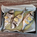 El cooksnap de Melanio Esteban cuando hizo Dorada al horno con limón.