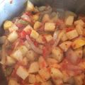 El cooksnap de gparrazal cuando hizo Papas con chorizo y rajas.