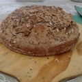 El cooksnap de Romina Delgado cuando hizo Pan de Centeno y Harina Integral.