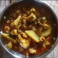 Dr. Pushpa Dixit का कुकस्नैप जब उन्होंने मूंग दाल मसाला वडी की सब्जी(moong dal masala vadi ki sabzi recipe in hindi) बनाया था।