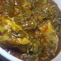 Ayshat Adamawa(U. Maduwa)'s cooksnap of when they made Miyan alayyahu da naman kaza.