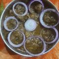 Kavya kapadia का कुकस्नैप जब उन्होंने छोले चाट (chole chaat recipe in Hindi) बनाया था।