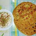 Uzma Syed's cooksnap of when they made Paneer Paratha.