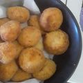 El cooksnap de carentroilo cuando hizo Bolitas de polenta al horno.