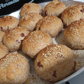 El cooksnap de Daniela Narvaez cuando hizo Pan de Queso y Salame.