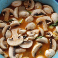 El cooksnap de Grecia Karina Ortiz Cruz cuando hizo Sopa de champiñones con calabaza.