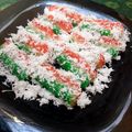 Cooksnap dari Rochmah Fitriyani untuk resep Lapis Singkong Pelangi
