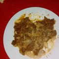 El cooksnap de Carlos Antúnez cuando hizo Strogonoff de carne.