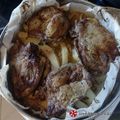 Cooksnap από Ερρεικη στη συνταγή Χοιρινές μπριζόλες με πατάτες στο φούρνο
