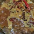 Cooksnap Zuraidah Abu Bakar semasa beliau membuat Kari Kepala Ikan Merah Serbuk Kari Cap ‘0’ (Kedah).
