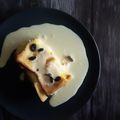 Cooksnap Rose Nani Nizah Nayan semasa beliau membuat Puding roti sos kastard.