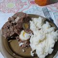 El cooksnap de Sandra Quiroga cuando hizo Pan de carne muy fácil y rico.