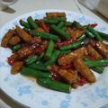 Cooksnap dari Adinda Ade Dinda untuk resep Tumis tempe & kacang panjang pedas
