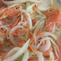 El cooksnap de Andrea Viazzi Moreira cuando hizo Coleslaw - ensalada de repollo de USA.