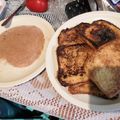 El cooksnap de Diego Lopez cuando hizo Pan francés.