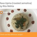 Rita Mehta ( Executive chef )'s cooksnap of when they made Vegetable Suji Upma.