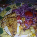El cooksnap de Rosi morales cuando hizo Pechugas de pollo a la plancha con mantequilla a la hierba.