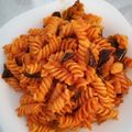 El cooksnap de Angie Perálvarez Fernández cuando hizo Pasta con berenjena.