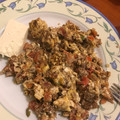 El cooksnap de Rafael Medina Chávez cuando hizo Machaca con Huevo.