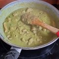 El cooksnap de Almudena Collado cuando hizo Solomillo de cerdo salteado con guisantes, cebolla y patata.