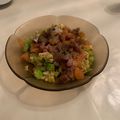 El cooksnap de Eduardo Agudo Alba cuando hizo Revuelto de apio al ajillo con salmón ahumado.