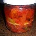El cooksnap de Marcelo Verdinelli cuando hizo Conserva agridulce de morrones.