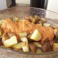 El cooksnap de Belen Junco cuando hizo Patatas asadas con salsa picante.