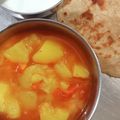 shaily bhardwaj 's cooksnap of when they made Aloo matar aur tamatar ki sabji.