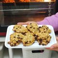 El cooksnap de Lore Martínez cuando hizo Galletas de avena con bananas "exánimes" 🍌 sin azúcares agregados 🍌 para hacer y comer con niños ♥.